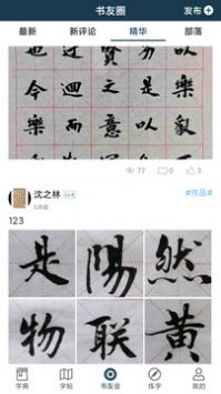 汉字书法字典正式版截屏1
